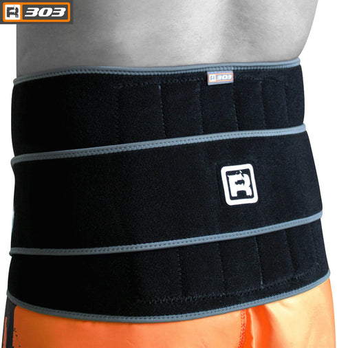 RDX BACK & LUMBAR SUPPORT BELT BRACE PAIN RELIEF-6